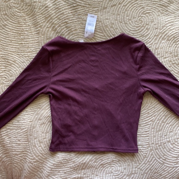 La Hearts Longsleeve Crop top - Picture 2 of 2